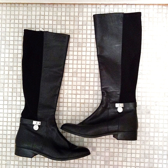 Michael Kors🌟HP🌟 Leather&Textile PW15E SZ 9.5 - Picture 7 of 10